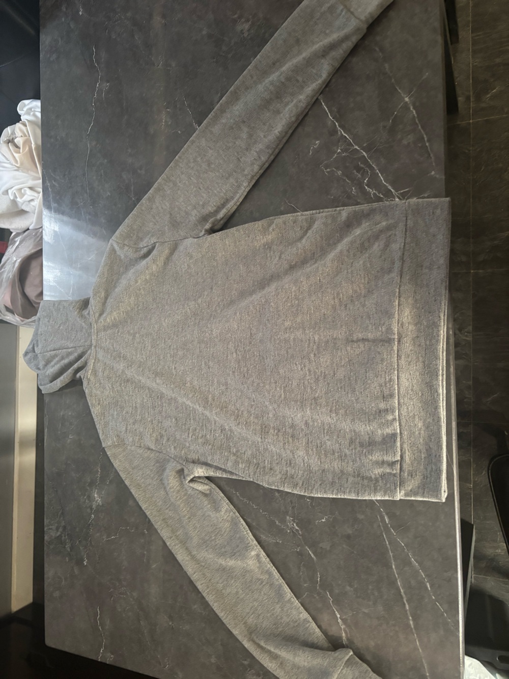 Layer 8 Heather Gray Cowl Neck Sweatshirt